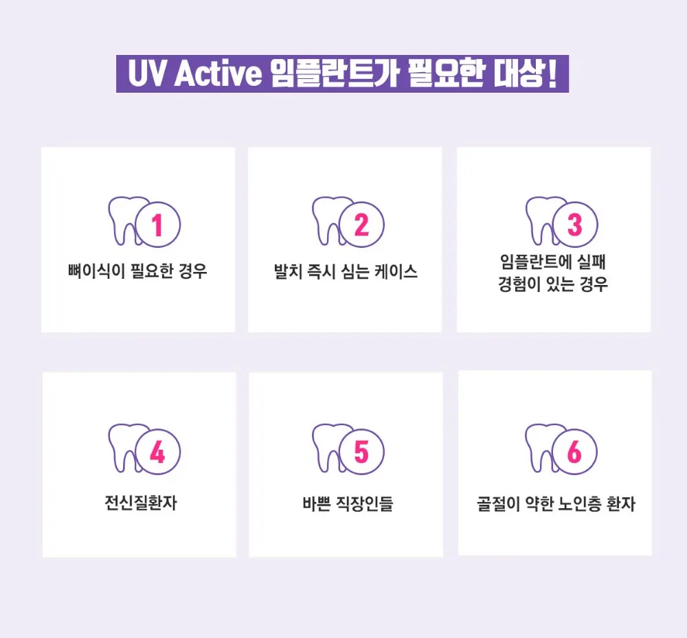 킹콩치과 성공적인 임플란트 시술을 위해 UV임플란트 도입 — 공지 이미지